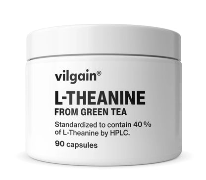 Vilgain L - Theanine 100 mg – 90 kapsulių - Realsport.lt