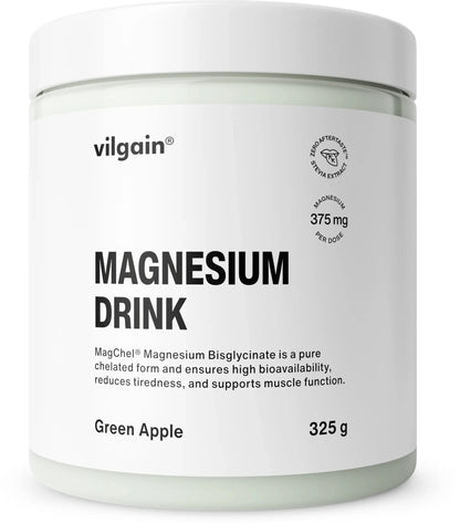 Vilgain Magnesium Drink – magnio bisglicinatas milteliai gėrimui (325 g) - Realsport.lt