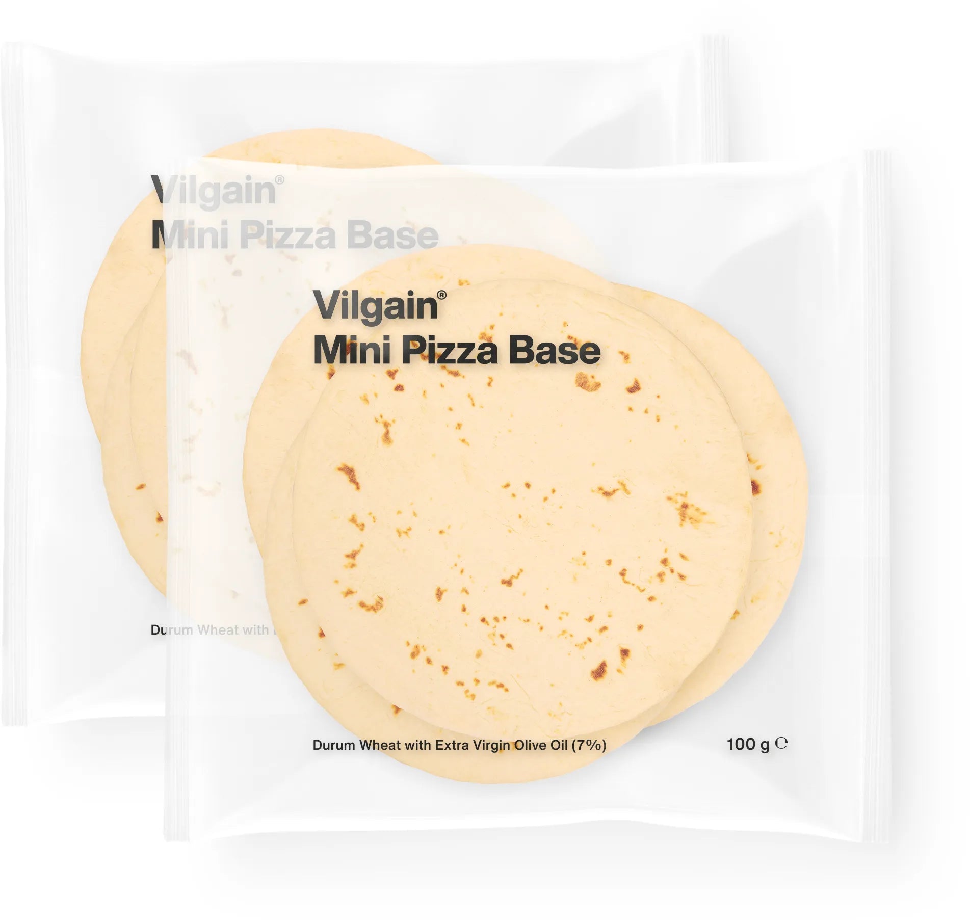 Vilgain Mini Pizza Base 200 g (8 x 25 g) - Realsport.lt