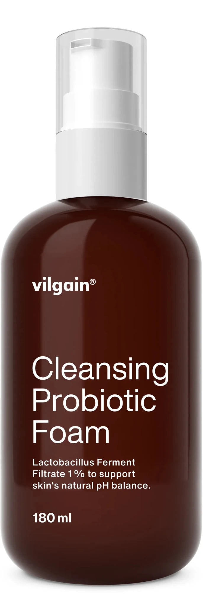 Vilgain Probiotic Cleansing Foam – švelnios formulės veido prausiklis su probiotikais (180 ml) - Realsport.lt